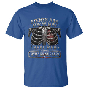 Heart Surgery Survivor T Shirt After Surgery Recovery Bypass TS10 Royal Blue Print Your Wear