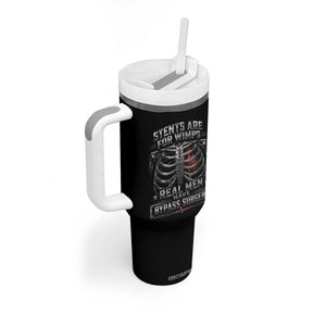 Heart Surgery Survivor Tumbler With Handle After Surgery Recovery Bypass TS10 Print Your Wear