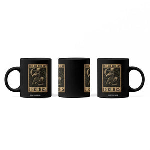But Did You Try Leeches Plague Doctor Coffee Mug Middle Age Medicines Medieval History TS10 Print Your Wear