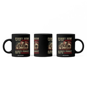 Native American Coffee Mug Funny The First Immigrants Always Forget TS10 Print Your Wear