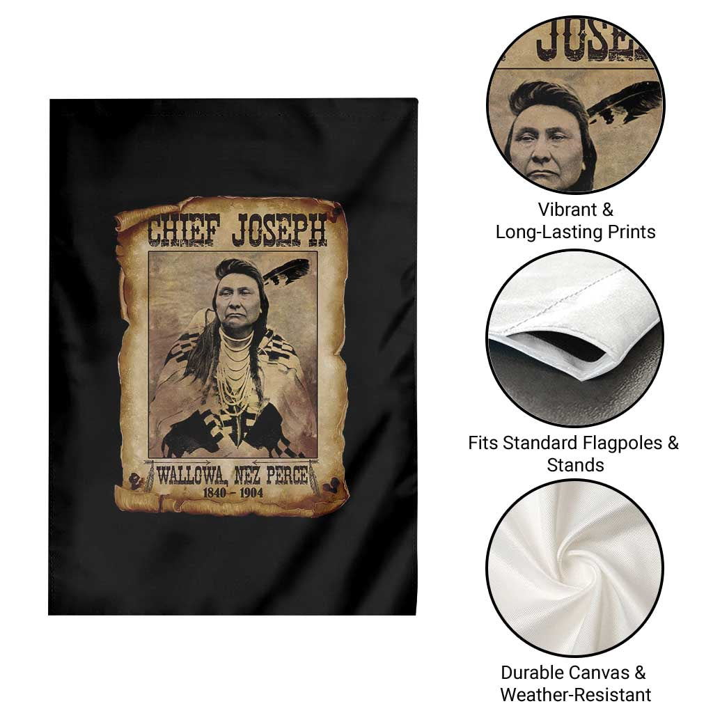 Chief Joseph Garden Flag Wallowa Nez Perce Native American Leader History TS10 Print Your Wear