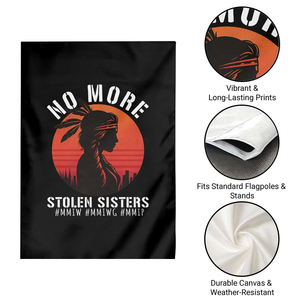 MMIW No More Stolen Sisters Garden Flag American Native Indigenous Woman TS10 Print Your Wear