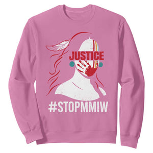 MMIW Awareness Sweatshirt Justice For Indigenous Woman Stop Stolen Sisters TS10 Azalea Print Your Wear