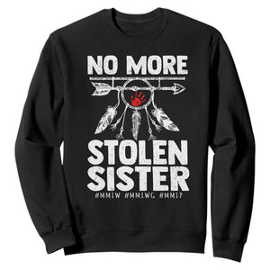 MMIW Sweatshirt No More Stolen Sisters Indigenous Woman TS10 Black Print Your Wear