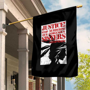 MMIW Awareness Garden Flag Justice Stop Murdering Our Indigenous Sisters TS10 Print Your Wear