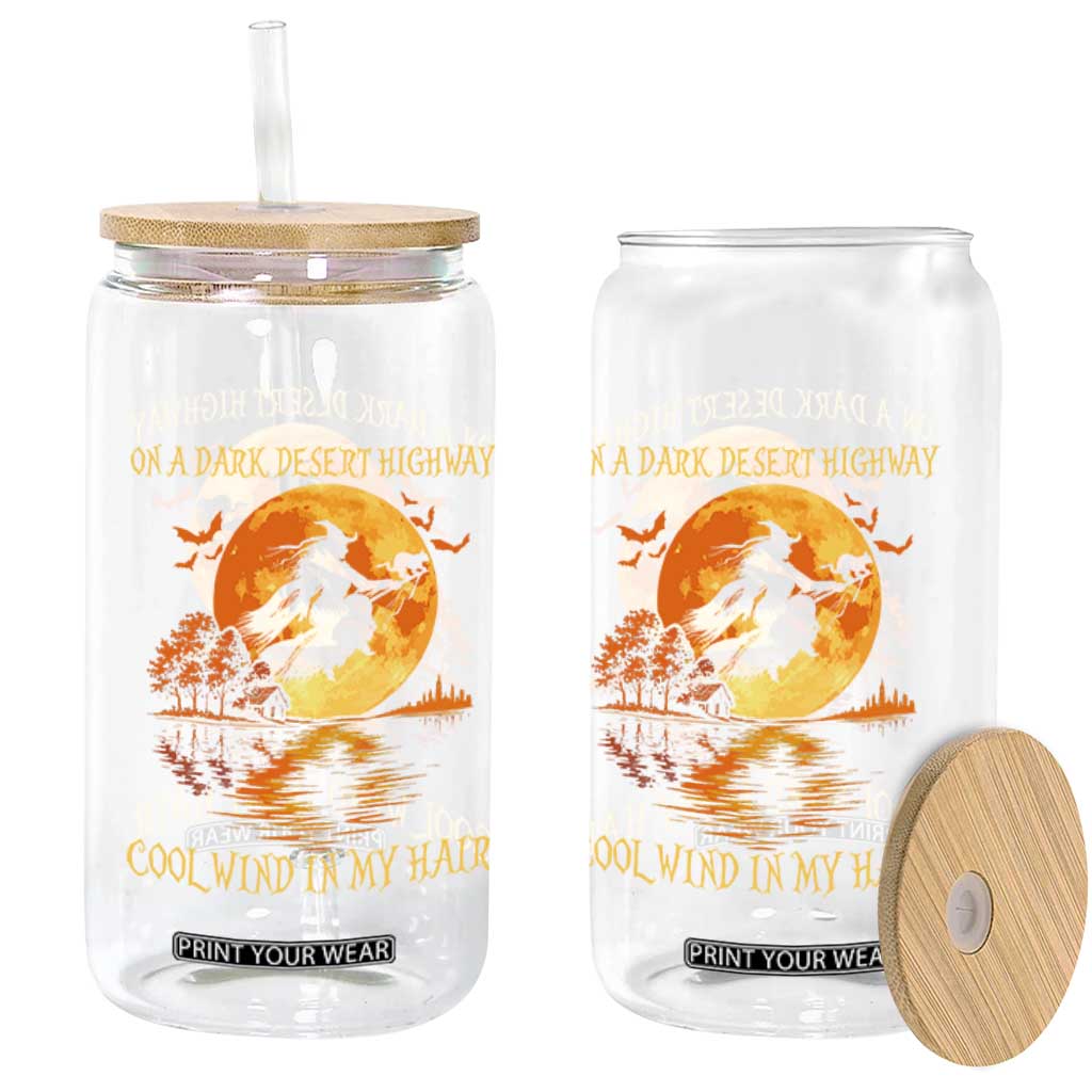 Funny Witch Glass Can On A Dark Desert Highway Cool Wind In My Hair TS10 Print Your Wear