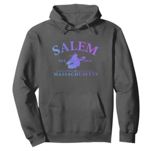 1692 They Missed One Hoodie Halloween Salem Witch Trials TS10 Dark Heather Print Your Wear