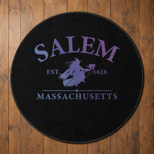 1692 They Missed One Round Rug Halloween Salem Witch Trials