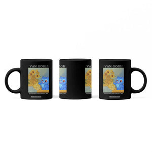 Van Gogh Kpop Fan Coffee Mug Blue Tiger Vintage Art Sunflower Cat TS10 Print Your Wear