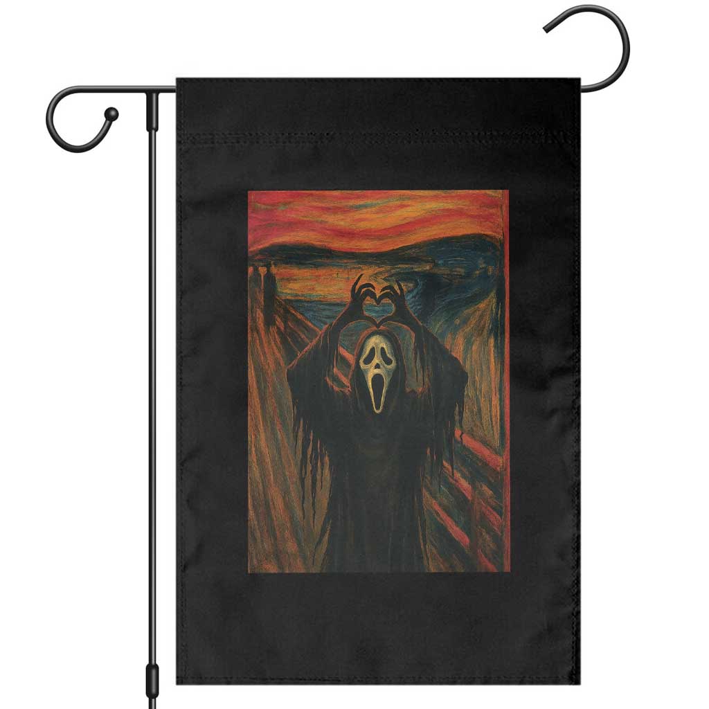 Ghost Heart Hands Garden Flag Scary Face Horror Halloween TS10 Black Print Your Wear