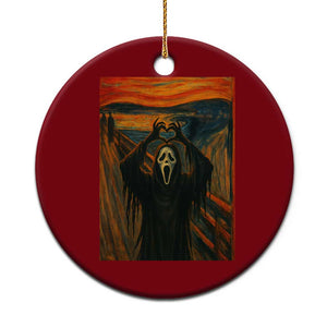 Ghost Heart Hands Ceramic Ornament Scary Face Horror Halloween TS10 1pc Red Print Your Wear