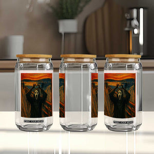 Ghost Heart Hands Glass Can Scary Face Horror Halloween TS10 Print Your Wear