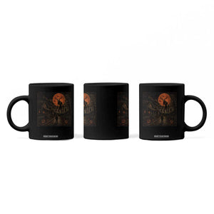 Wendigo Halloween Coffee Mug Vintage Deer Skull Spooky Night Graphic TS10 Print Your Wear