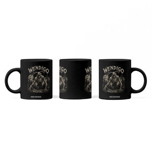 Wendigo Cryptid Monster Coffee Mug Heavy Metal Dark Fantasy Horror Graphic TS10 Print Your Wear