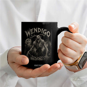 Wendigo Cryptid Monster Coffee Mug Heavy Metal Dark Fantasy Horror Graphic TS10 Print Your Wear