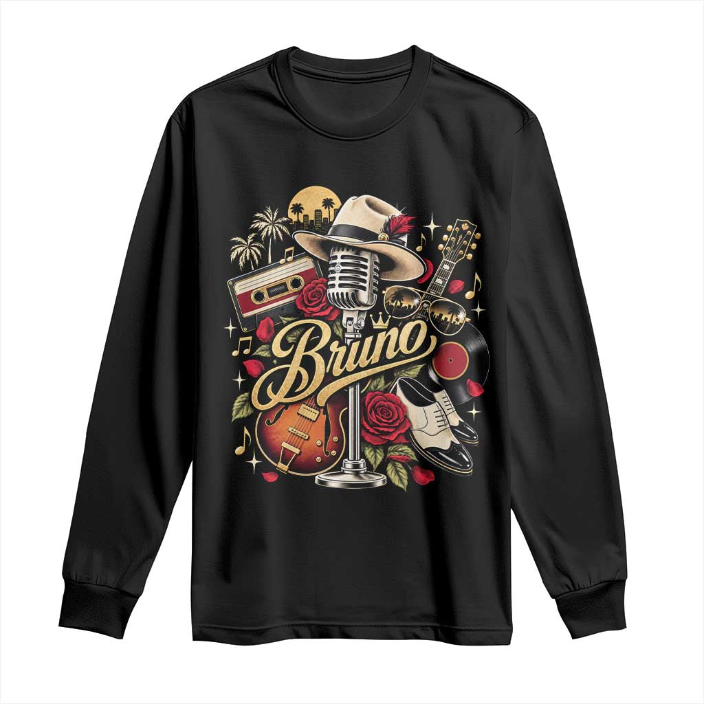 Vintage Classic 70s 80s Country Rodeo Music Cowboy Boots Rose Graphic Long Sleeve Shirt