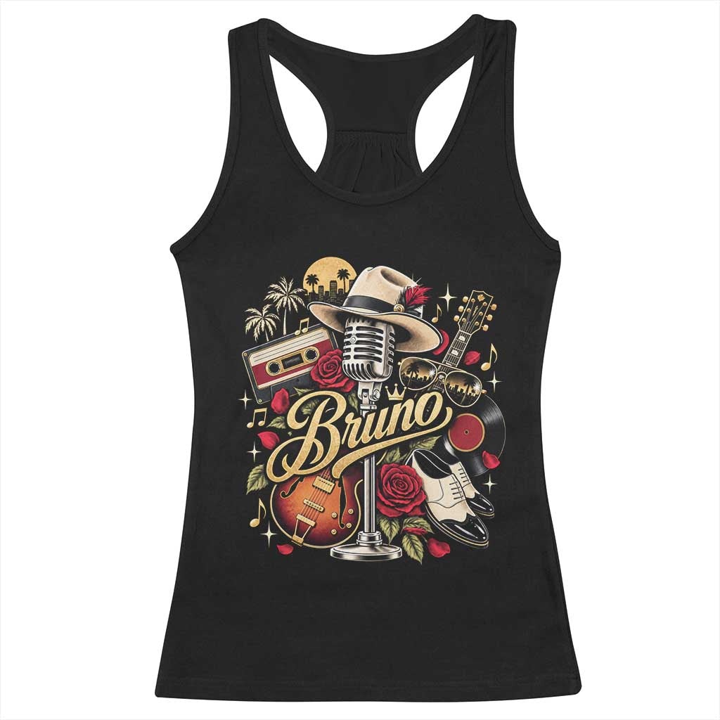 Vintage Classic 70s 80s Country Rodeo Music Cowboy Boots Rose Graphic Racerback Tank Top