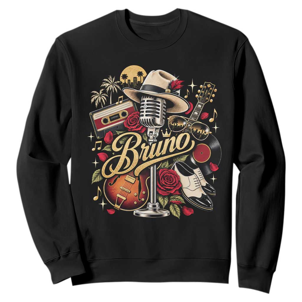 Vintage Classic 70s 80s Country Rodeo Music Cowboy Boots Rose Graphic Sweatshirt