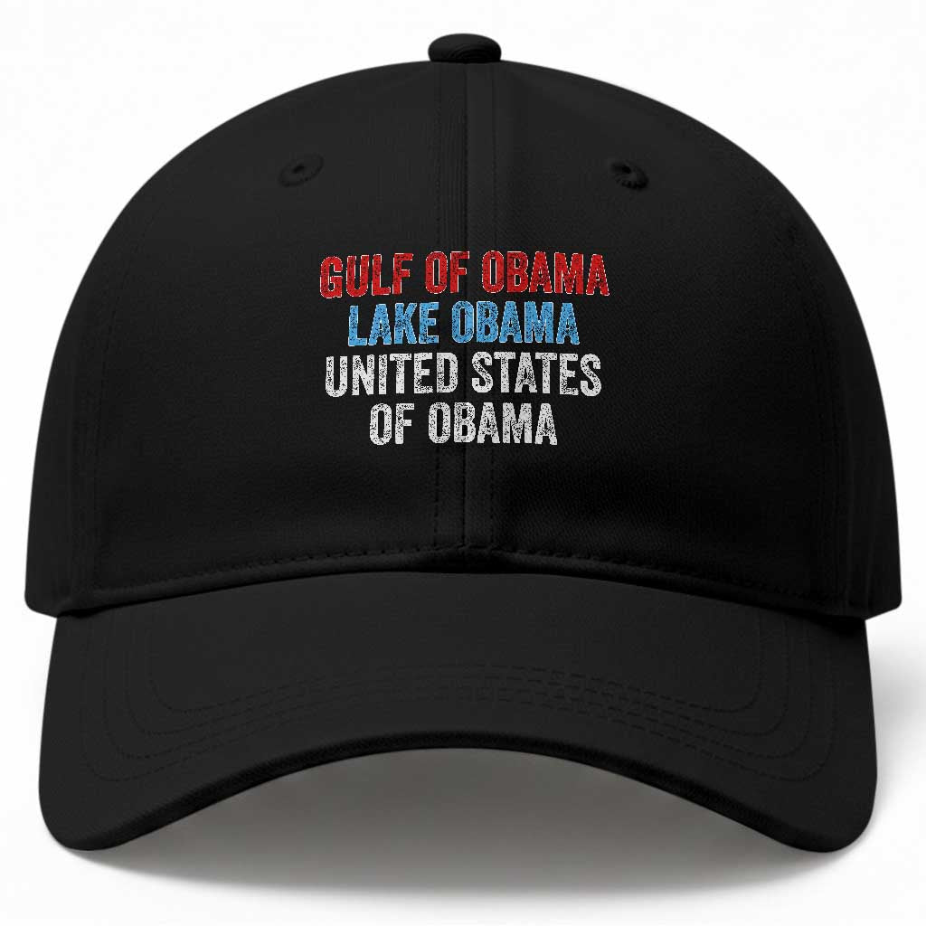 Gulf of Obama Lake Obama United States Baseball Cap
