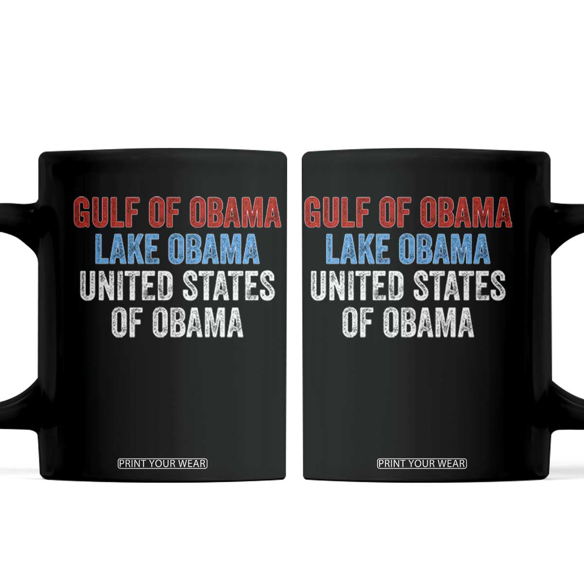 Gulf of Obama Lake Obama United States Coffee Mug