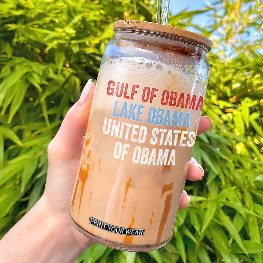 Gulf of Obama Lake Obama United States Glass Can