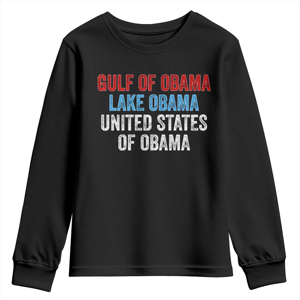 Gulf of Obama Lake Obama United States Youth Sweatshirt