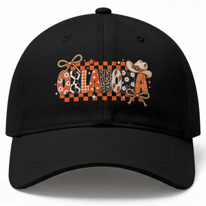 Oklahoma Orange Cowboy Hat Western Coquette Game Day Baseball Cap Retro Western State Pride Aesthetic