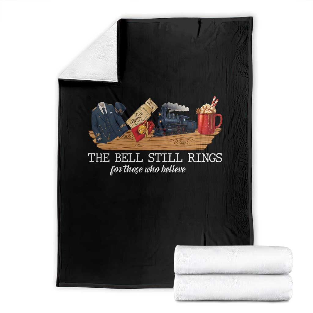 Believe Polar Express Throw Blanket The Bell Still Rings For Those Who Still Truly Believe TS10 Black Print Your Wear