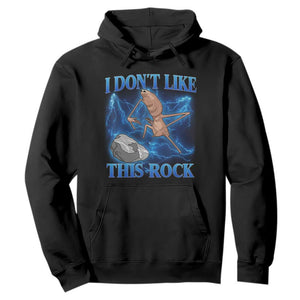 Marcus The Worm Meme Hoodie I Don't Like This Rock Bootleg TS10 Black Print Your Wear