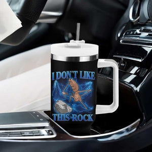 Marcus The Worm Meme Tumbler With Handle I Don't Like This Rock Bootleg TS10 Print Your Wear