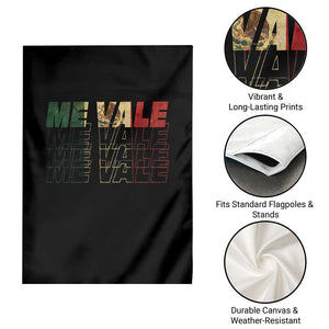 Me Vale Mexican Flag Garden Flag Sarcastic Saying Latino Spanish Slang TS10 Print Your Wear