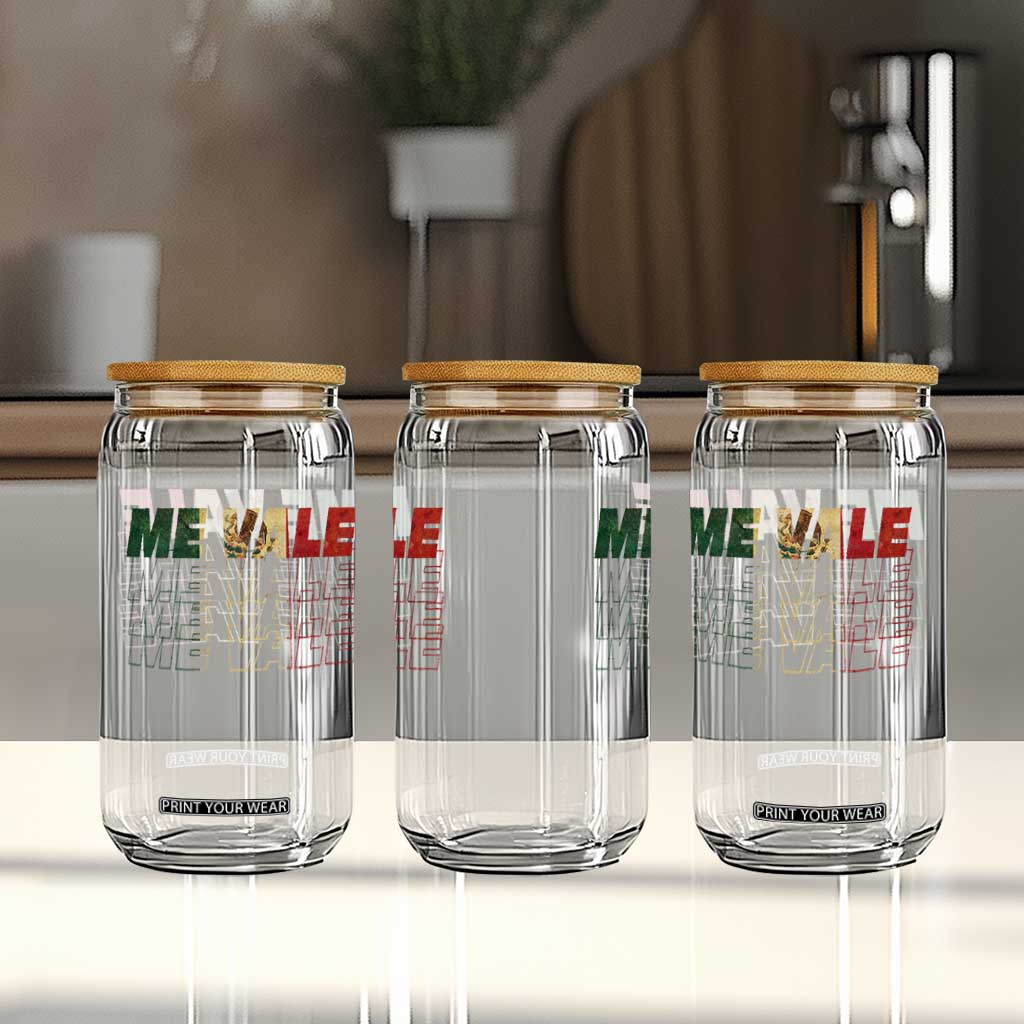 Me Vale Mexican Flag Glass Can Sarcastic Saying Latino Spanish Slang TS10 Print Your Wear