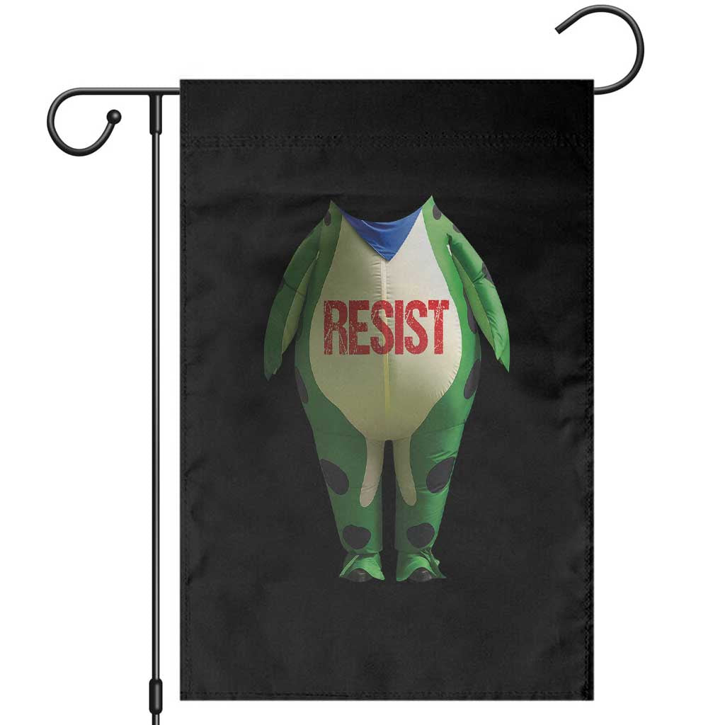 Portland Frog Garden Flag Funny Political Costume Protest Resist TS10 Black Print Your Wear