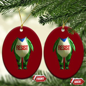 Portland Frog Ceramic Ornament Funny Political Costume Protest Resist TS10 Print Your Wear