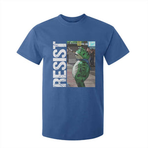 Portland Frog Protest T Shirt For Kid Vintage Activist Resistance TS10 Royal Blue Print Your Wear