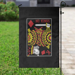 No Kings in America Garden Flag Resist Protest Playing Card TS10 Print Your Wear
