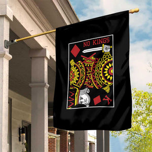 No Kings in America Garden Flag Resist Protest Playing Card TS10 Print Your Wear