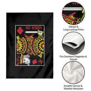 No Kings in America Garden Flag Resist Protest Playing Card TS10 Print Your Wear