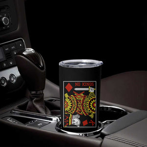 No Kings in America Tumbler Cup Resist Protest Playing Card TS10 Print Your Wear