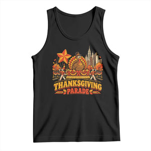 Thanksgiving Parade Tank Top Turkey NYC Skyline Nostalgic Fall Holiday