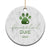 Personalized Pet Memorial Christmas Ornament Custom Name Forevel Loved TS10 Print Your Wear