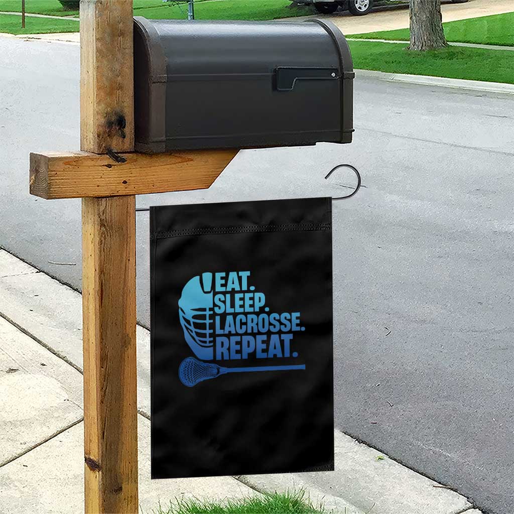 Eat Sleep Lacrosse Repeat Garden Flag Funny Lax Lover Player TS10 Print Your Wear