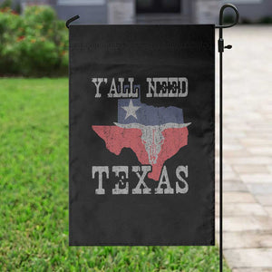 Yall Need Texas Garden Flag State Map Vintage TS10 Print Your Wear
