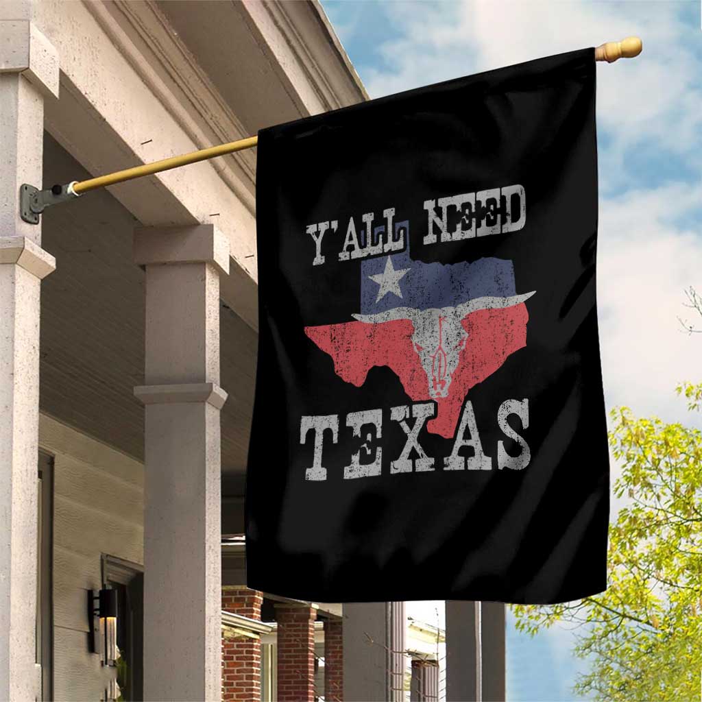 Yall Need Texas Garden Flag State Map Vintage TS10 Print Your Wear