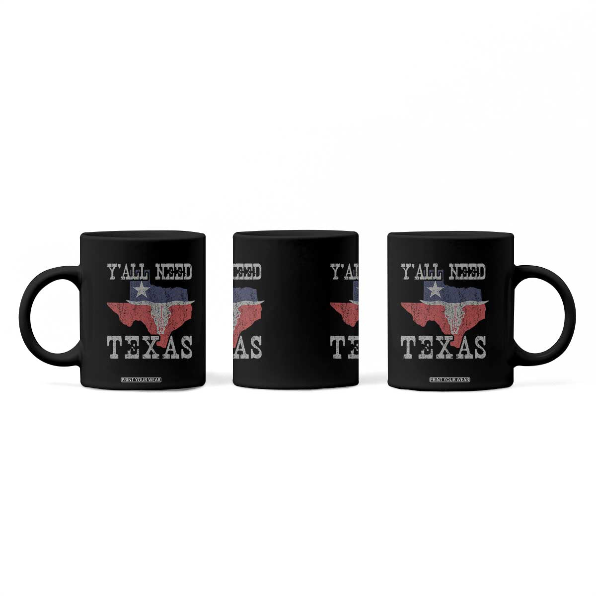 Yall Need Texas Coffee Mug State Map Vintage TS10 Print Your Wear