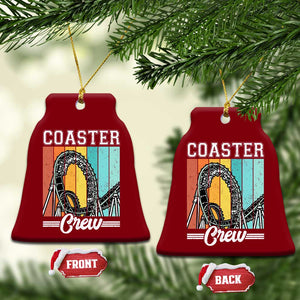 Vintage Rollercoaster Crew Ceramic Ornament Family Roller Coaster Amusement Park TS10 Print Your Wear