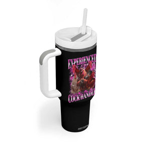 Embarrassing Adult Humor Experienced Cock Handler Inappropriate Tumbler With Handle TS10 Print Your Wear
