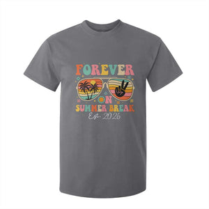 Retired Teacher Gift T Shirt For Kid Forever On Summer Break Retirement 2026 TS10 Charcoal Print Your Wear