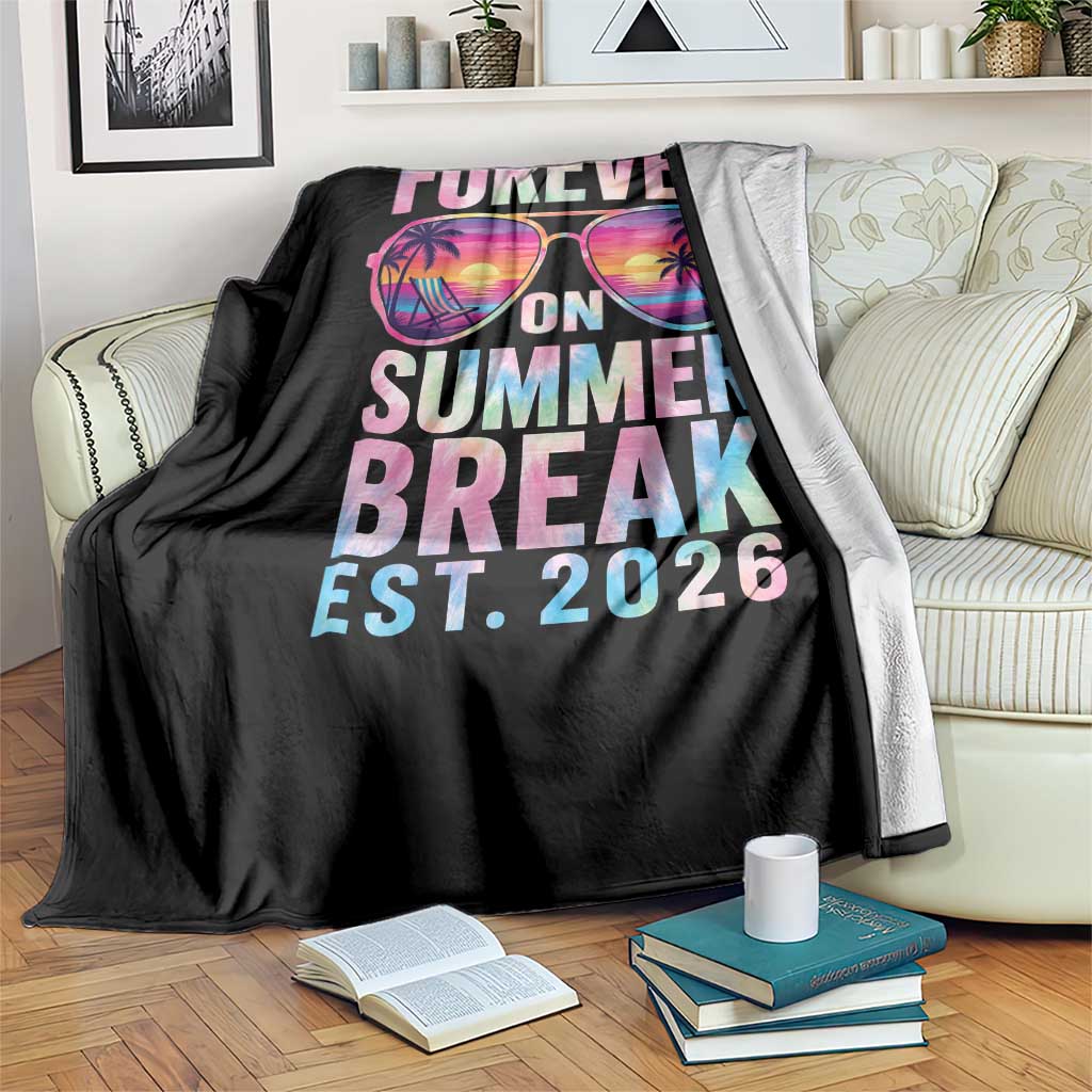 Retired Teacher Throw Blanket Forever On Summer Break Retirement 2026 TS10 Print Your Wear