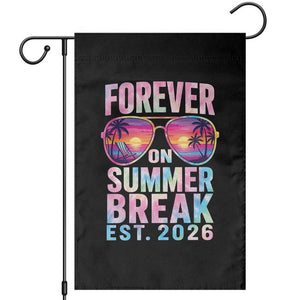 Retired Teacher Garden Flag Forever On Summer Break Retirement 2026 TS10 Black Print Your Wear